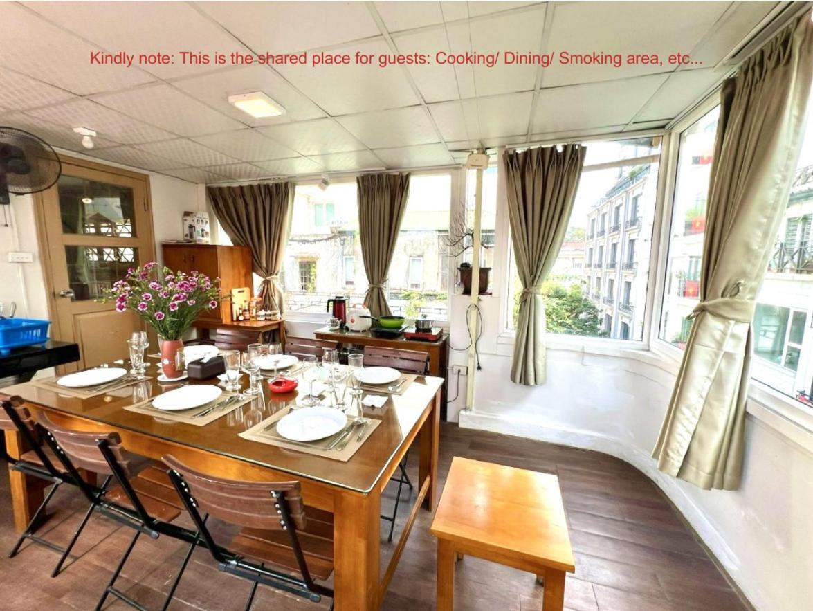 Nice Room Located Right Next To The Old Quarter Can Phong Nhieu Anh Sang Tai Ngay Gan Pho Di Bo Ho Guom Hanói Exterior foto